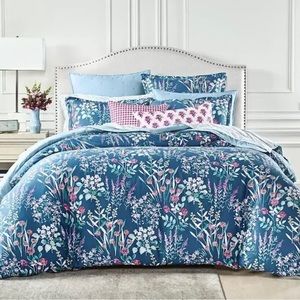 COPY - Sky Midnight Meadow 3.-pc KING Duvet Cover & Shams Set $315